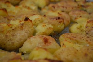 Yummy baked potatoes